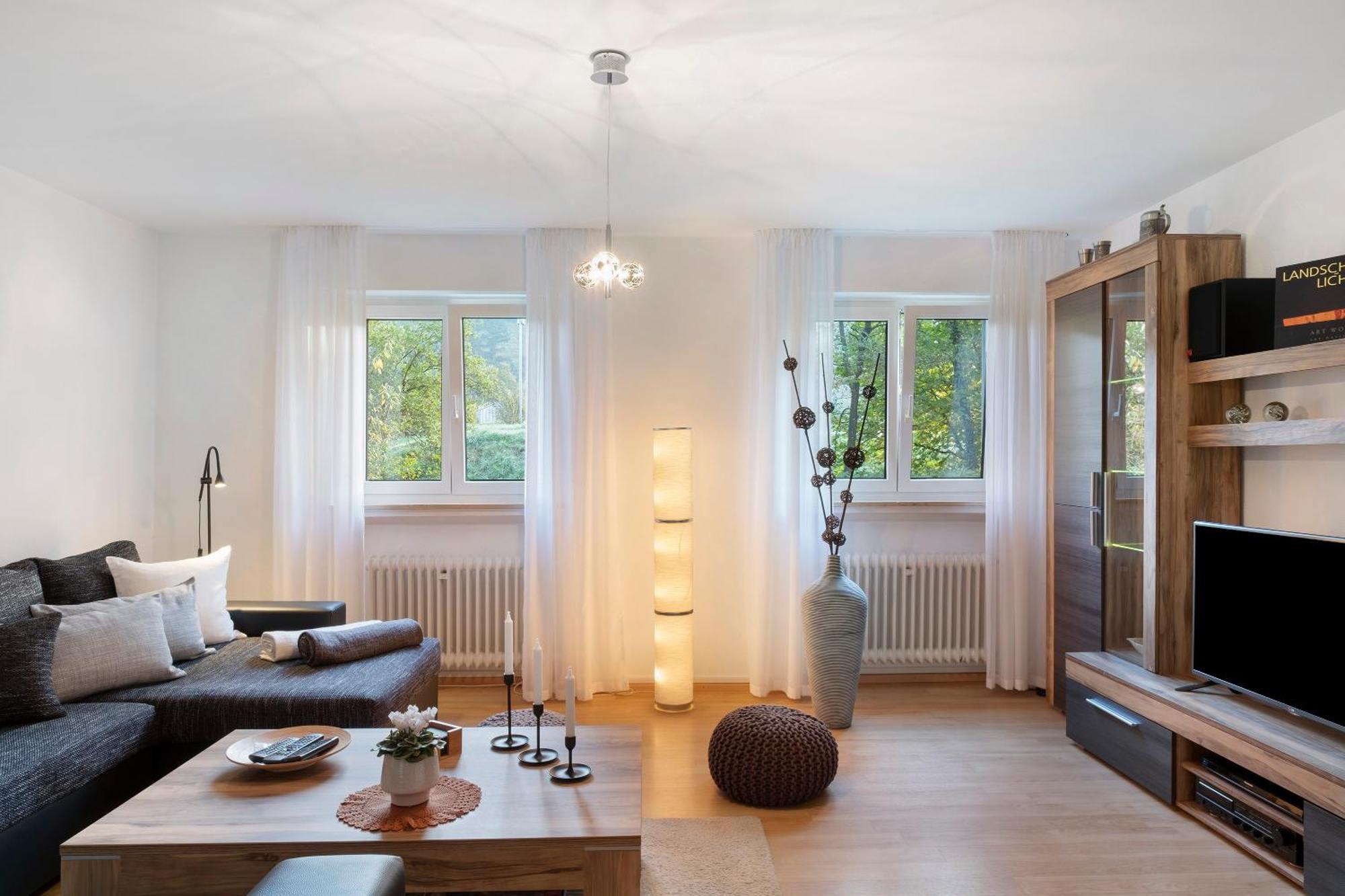 Ferienwohnung Am Dorfbach Merzhausen Esterno foto