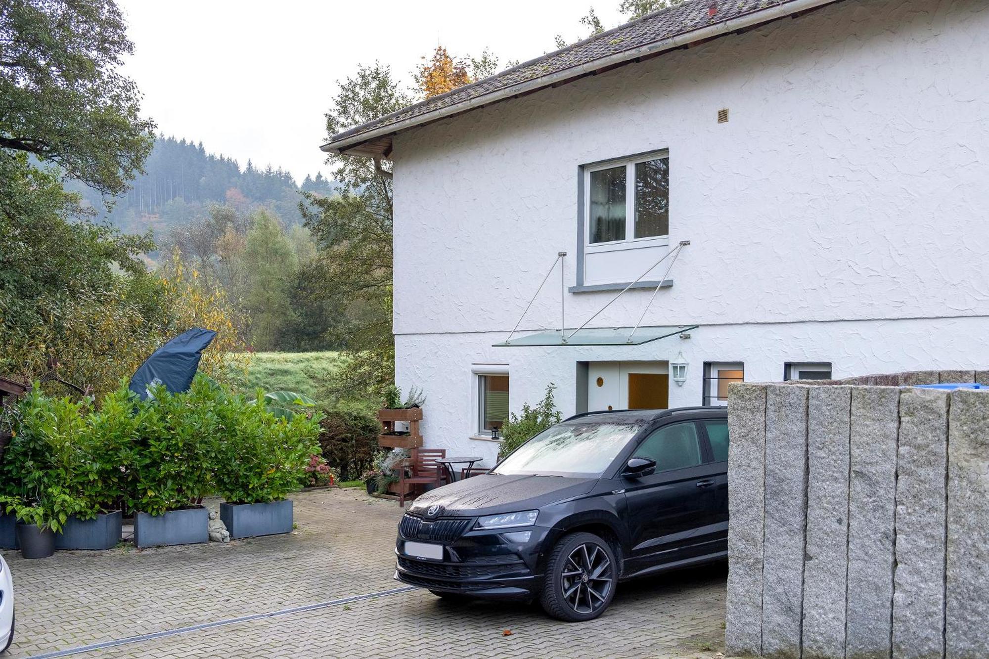 Ferienwohnung Am Dorfbach Merzhausen Esterno foto