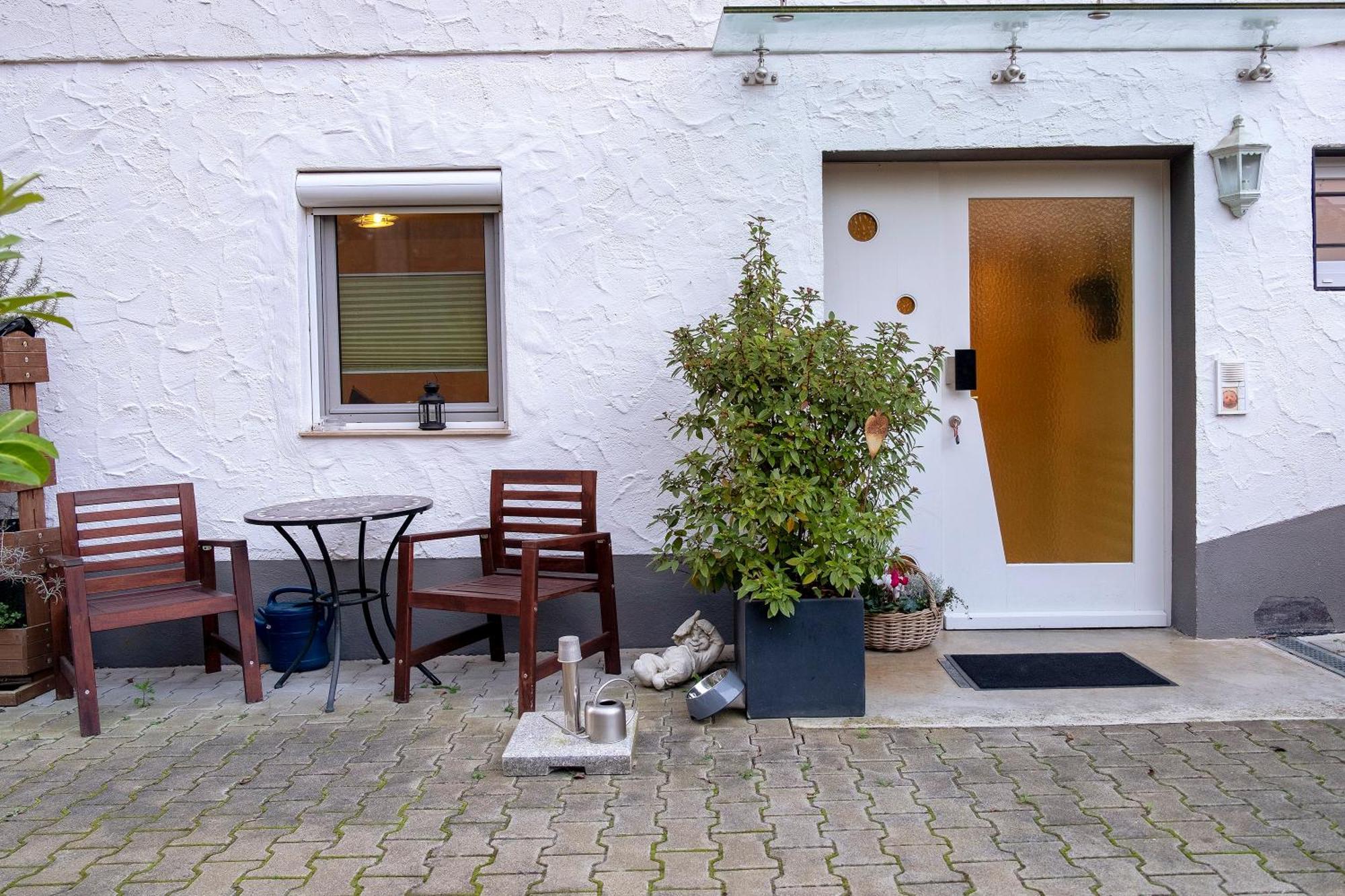 Ferienwohnung Am Dorfbach Merzhausen Esterno foto